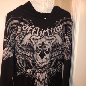 Affliction XL Pullover Hoodie